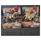 2 Schleich Eldrador figures