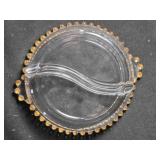 Candlewick 2-part divided Relish Dish