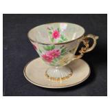Aster Teacup & Saucer; September pattern