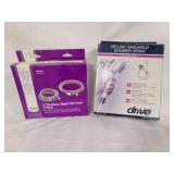 6" Stainless Steal Fill Hoses 2 pack in box, hand