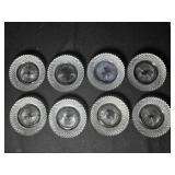 8 Anchor Hocking Miss America Coasters