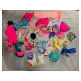 Barbie clothes & accessories; My Little Pony