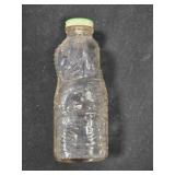 Glass Elephant Bank w/screw on lid