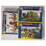 3 Napoleonic War 1:72 scale action figures