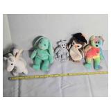 Beanie Baby; Holiday Bear, 