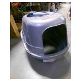 Cat bathroom Box, 2 wire brushes