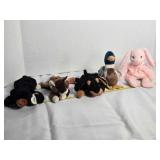 Beanie Baby; Kitty, Black & Tan, Duck