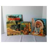 2 books - World of Trains & Disney Tonka