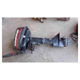 GAMEFISHER 5.0 HP BOAT MOTOR, WORKS