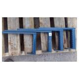 3 -METAL STEPS 8" WIDE X 15½ " TALL