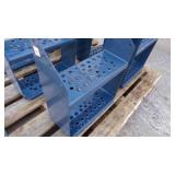 3- METAL STEPS, 14½ " WIDE 6" DEEP, 19" TALL