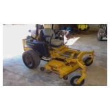 72" HUSTLER SUPER Z MOWER, 192 HRS, CAT DIESEL