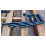 3 -METAL STEPS 8" WIDE X 15½ " TALL