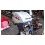 EVANRUDE 6 FISHERMAN BOAT MOTOR/STAND