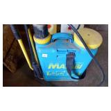 MATABI SPRAYER BACK PAK, HAS HALF CHEMICAL