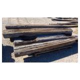 8-USED RAILROAD TIES