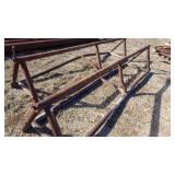 2- PIPE RACKS 2¼" PIPE 10