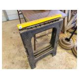 2 Plastic Saw Horses