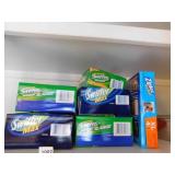 Swiffer Cleaner Supplies, Lg Bags, Dog Bowl