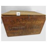 Vintage Wood Box, Baker