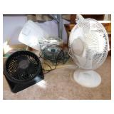 Extension Cords, Electric Fans (3)