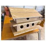 Wooden Bird House 21" long