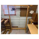 Wooden Clothes Rack- 4