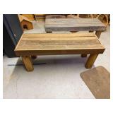 2 Wooden Benches, 44" long