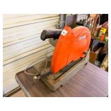 Makita Cut-Off Saw- powers on