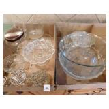 Clear Glass Pieces, variety (2 boxes)
