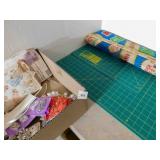 Sewing Supplies, Rotary Boards, Ironing Arm, Etc.