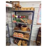 Metal Shelf & Woodworking Items/Crafts