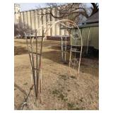 Metal Arch 80" tall x 65" wide