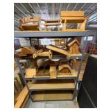 Metal Shelf & Woodworking Items/Crafts