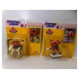 2 1995 Starting Lineup Superstar Collectibles