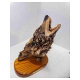 Mil Creek Studios "Primal Song" Wolf Sculpture