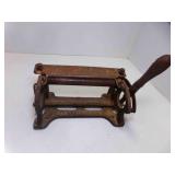 Antique H. F. Osborne Leather Splitting Machine