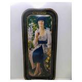 1973 Reproduction Rectangle Metal Coca-Cola Tray