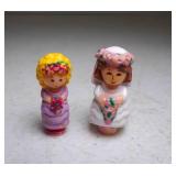 1992 Bluebird Toys Polly Pocket Bride & Bridesmaid