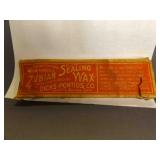 Vintage Box of Zubian Sealing Wax - Used to Seal