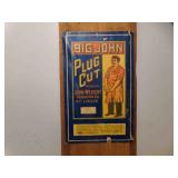 Vintage Wooden Box Big John Plug Cut Tobacco EMPTY