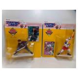 2 1995 Starting Lineup Superstar Collectibles