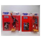 2 1996 Starting Lineup Superstar Collectibles