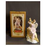 2002 Grandeur Noel Porcelain Angel Figurine