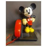 Vintage AT&T Mickey Mouse Landline Telephone