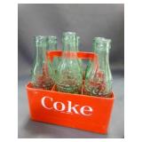 Vintage Plastic 6 Pack Coca-Cola Coke Crate