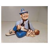 Vintage Ceramic Leprechaun - Slight Crazing