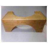 Authentic Squatty Potty Bamboo Toilet Stool Foot