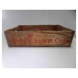 Vintage Royal Crown RC Cola Wooden Soda Crate