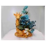 Vintage Ceramic Giraffe Shaped Planter - Chipped
